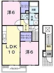 フォルストⅠの物件間取画像